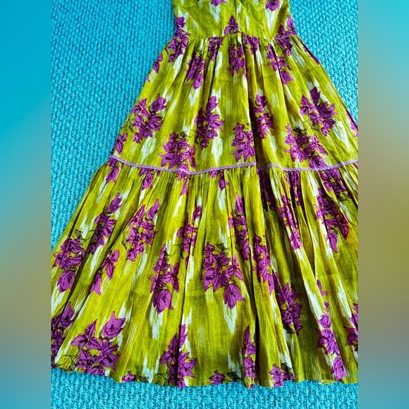 Ro’s Garden Henrietta Dress in Mustard Yellow - Picture 6 of 9